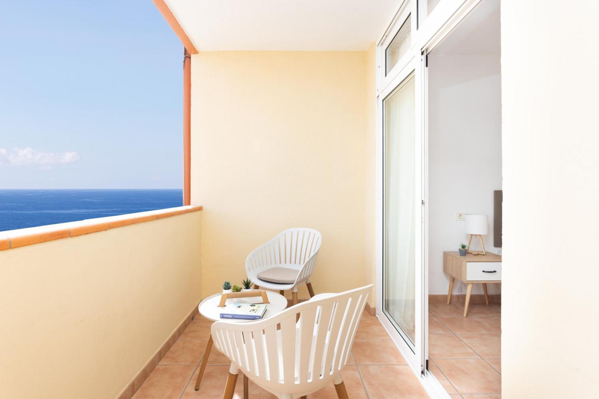 Frontline Duplex Las Arenitas With Pool Канделария Экстерьер фото