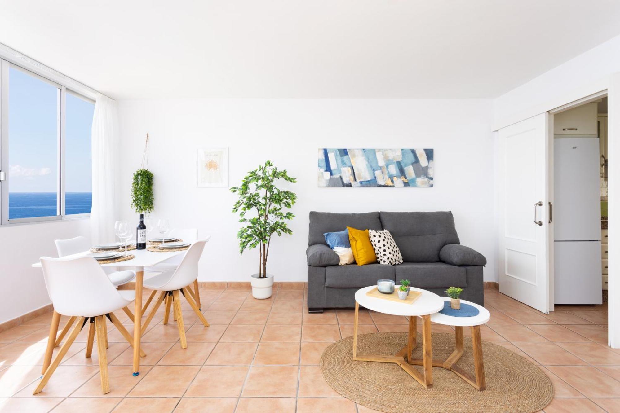 Frontline Duplex Las Arenitas With Pool Канделария Экстерьер фото