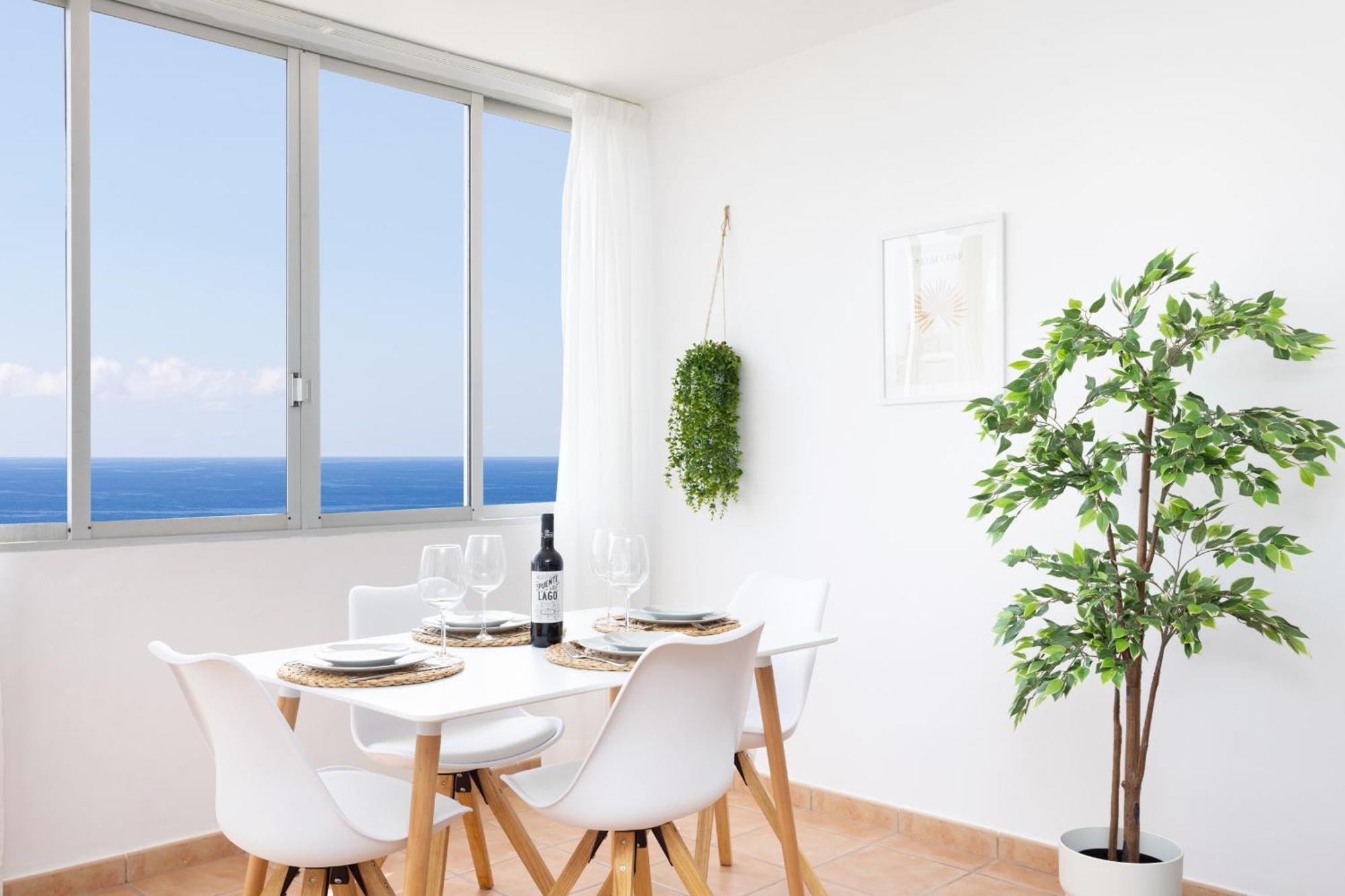 Frontline Duplex Las Arenitas With Pool Канделария Экстерьер фото