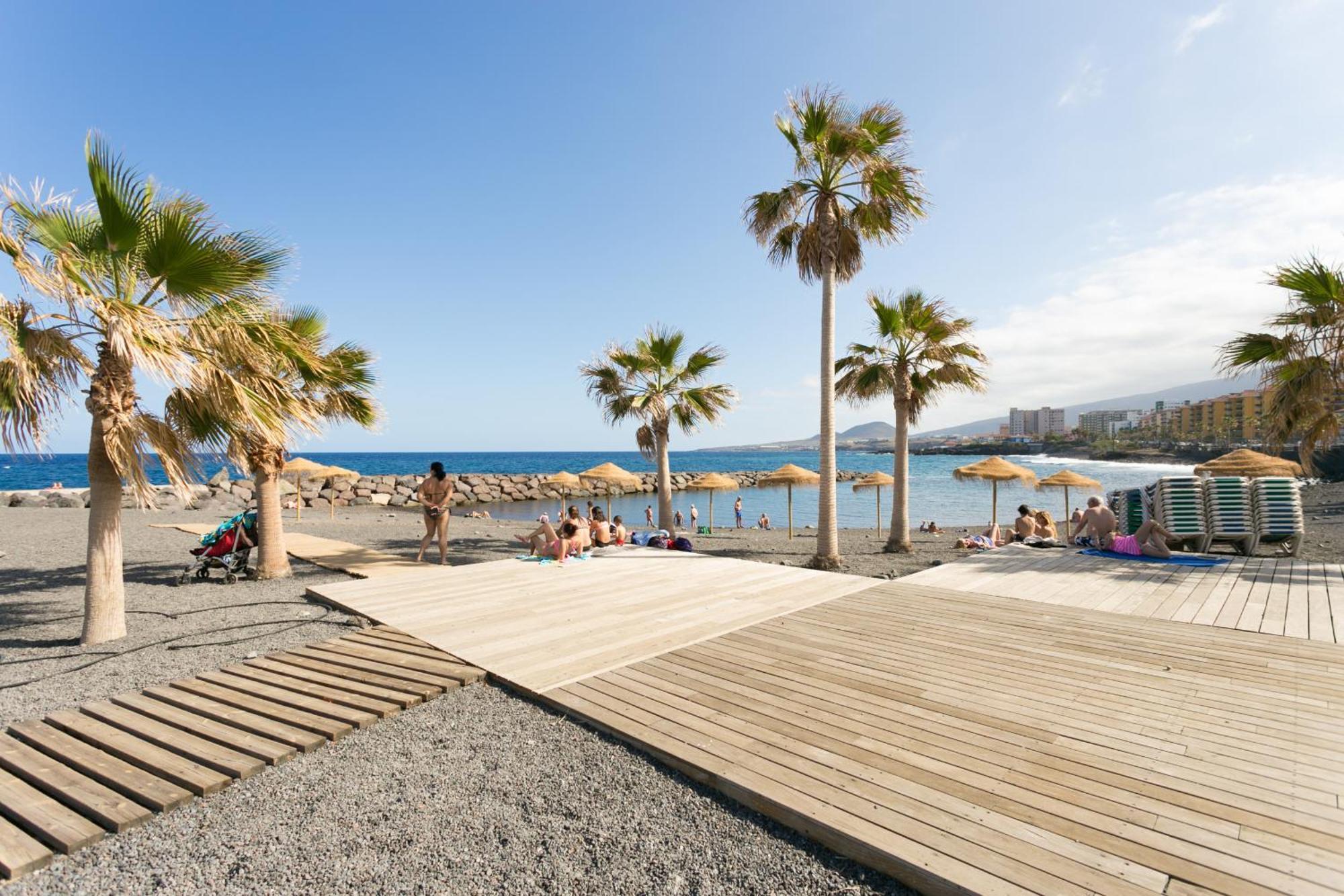 Frontline Duplex Las Arenitas With Pool Канделария Экстерьер фото